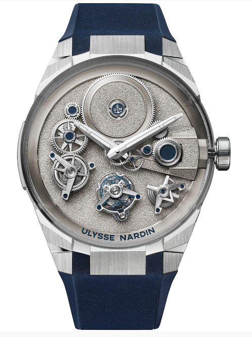 2025 Ulysse Nardin Blast [Free Wheel Maillechort] 1760-401LE-4A-MAIL/3A Replica Watch